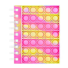 Kawaii Notebook Pop Its Notebook Silicone Pop Cover