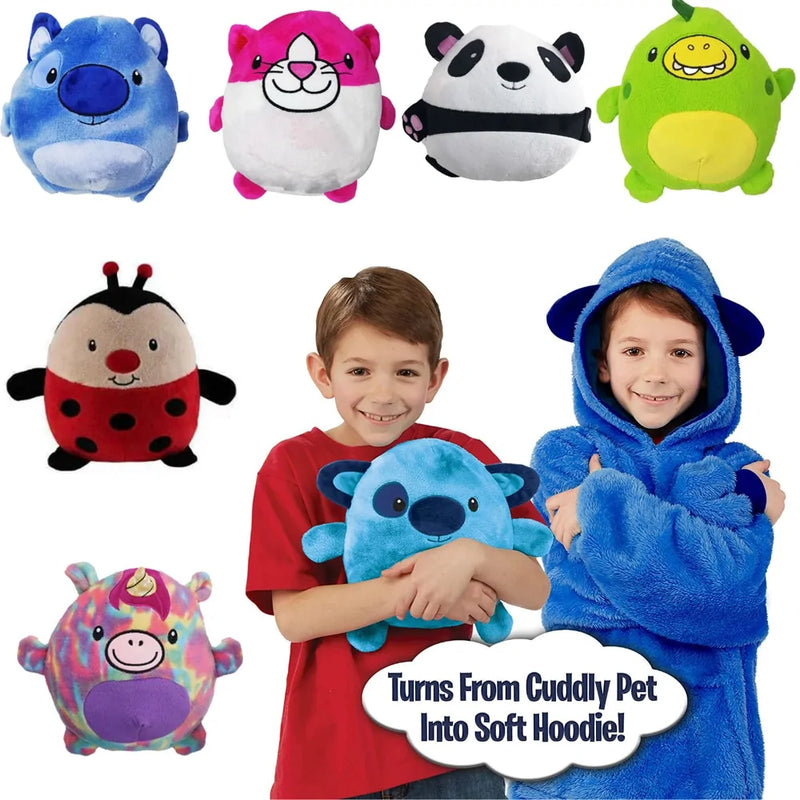 Children's Wearable Blanket Hoodie