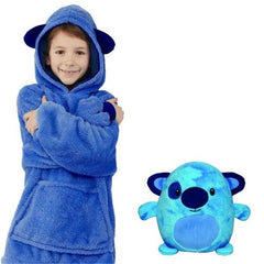 Children's Wearable Blanket Hoodie